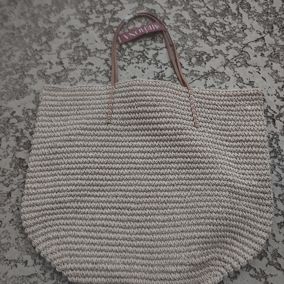 Natural tote bag Nwt - Picture 12 of 13